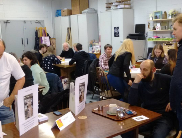 The P2S Casting Event winding down. Photo courtesy of Fruit & Fibres Canteen & Craft Workshop